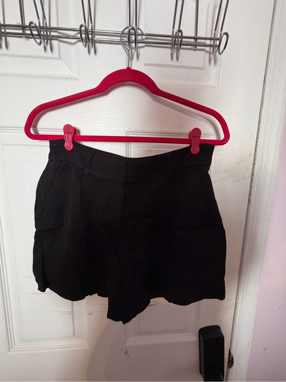 Express Black High-Waist Women's Shorts